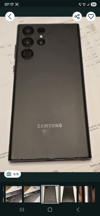 S22 utra 256GB 12 GB ram