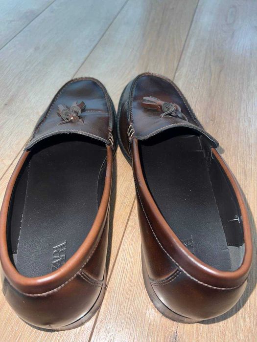 Лоферы ZARA, 45 размер (маломерят)