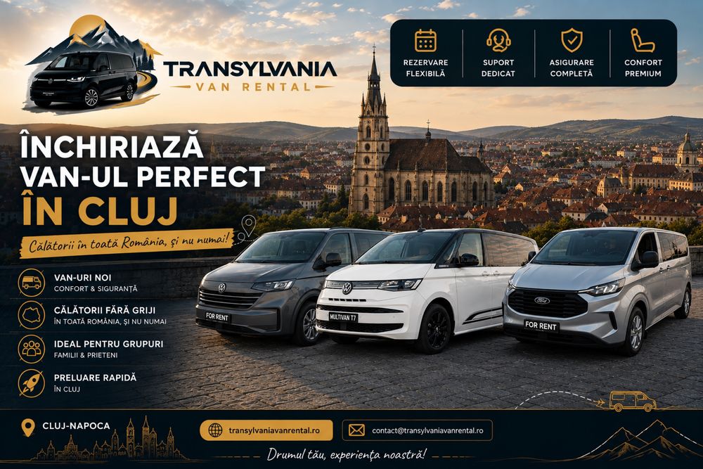 Inchiriez  Van-uri moderne 2025/2026 Microbuz Dubita