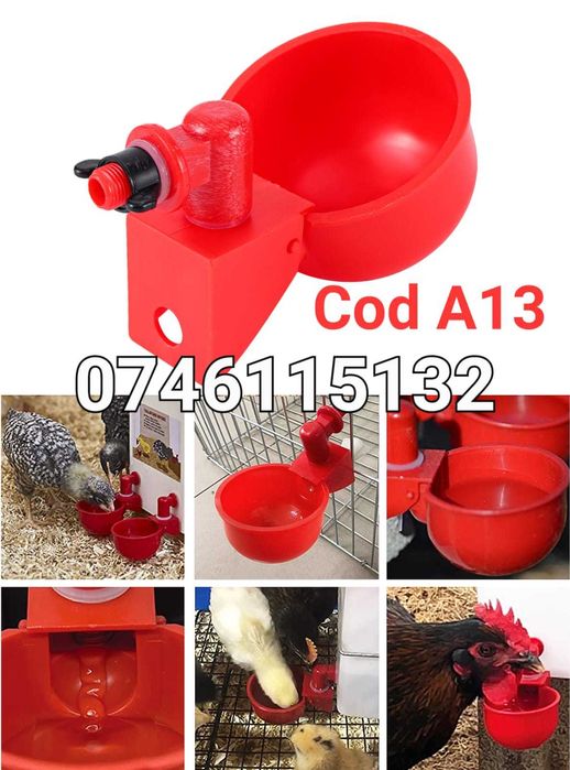 Adapatori automate gaini pui pasari cu prindere rapida pt galeti - A13