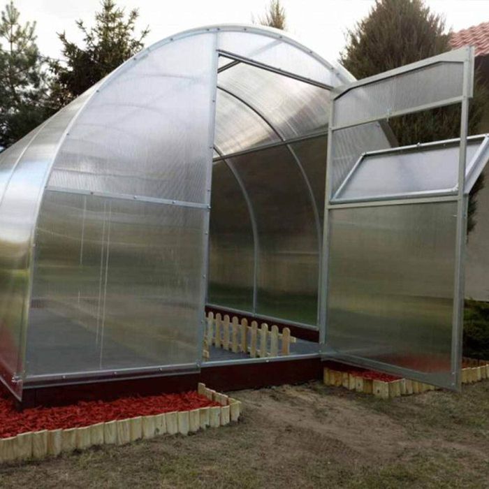 Seră policarbonat 4 mm pentru grădină Travena 3x4 m - Livrare gratuită