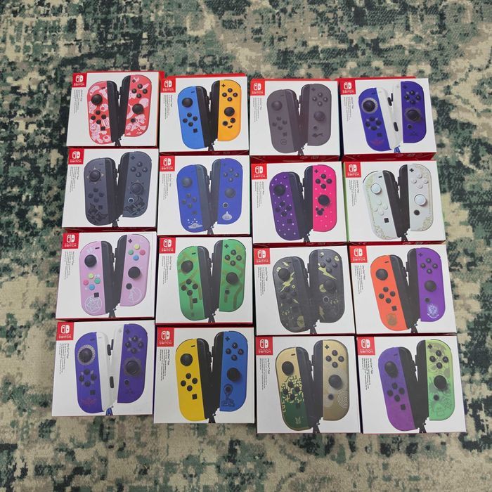 Set Controllere Nintendo Switch Joy-Con - Editia Monster Hunter Rise