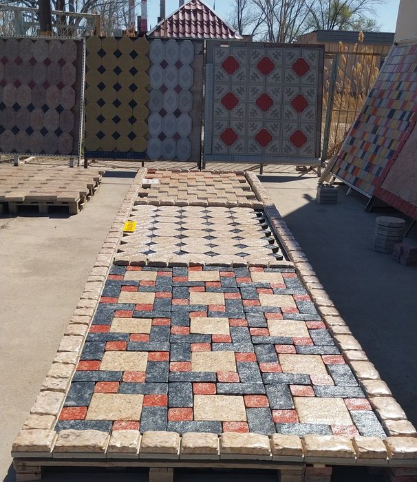 Брусчатка Мраморная Лакированная