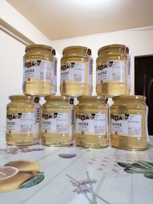 Miere de albine 100% NATURALĂ. Direct de la producator.