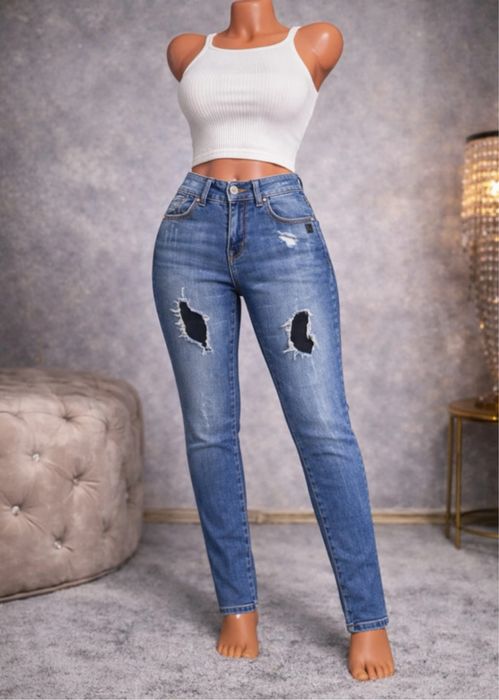 Blugi dama LTB Denim Goods marimea S skinny rupti
