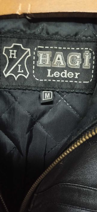 Haina de piele firma Hagi Leder.
