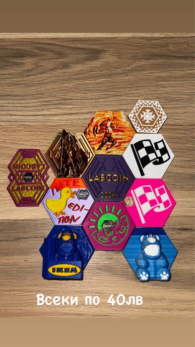 Орилинални Лабкойни - Labcoin