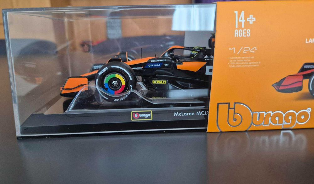 Bburago F1 - McLaren MCL38 Miami Grand Prix 2024