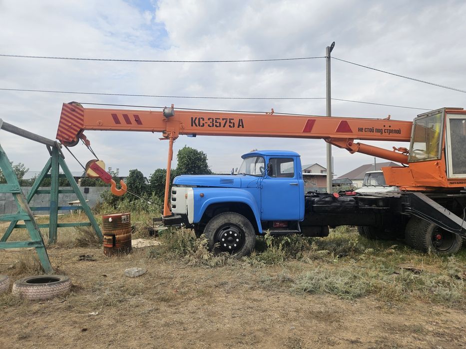 Продам автокран зил на базе камаз