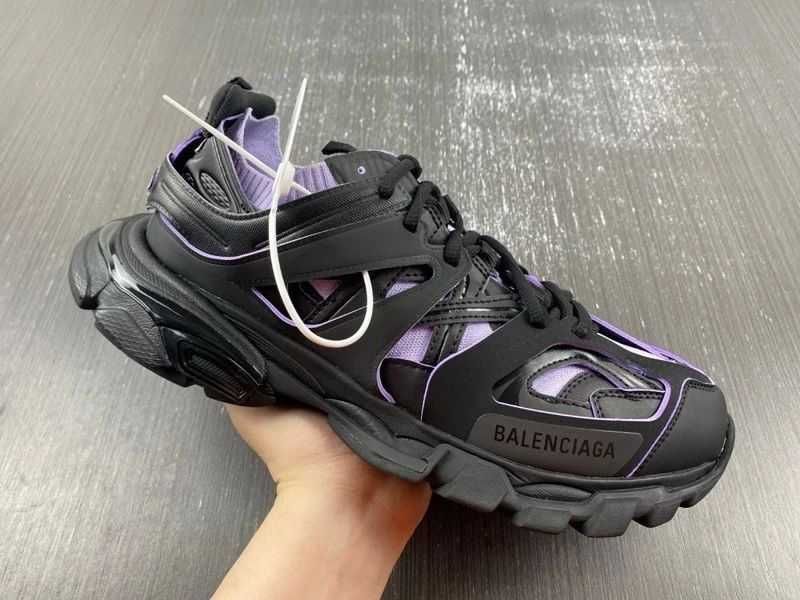 Balenciaga Track Sneaker "Black/Purple"