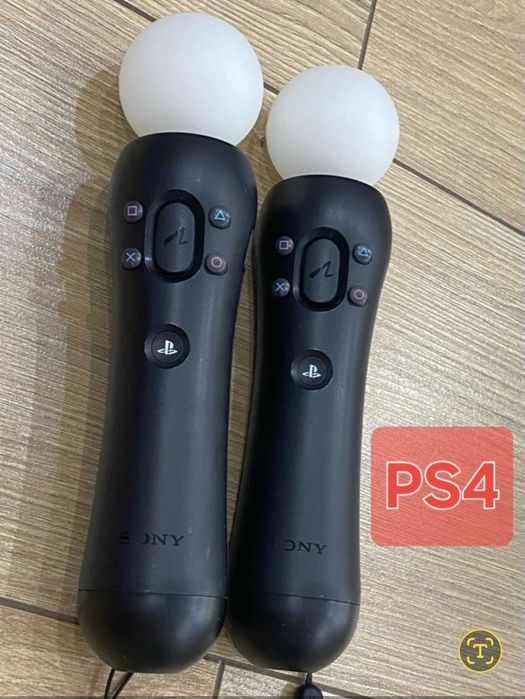 Меняю 2шт PS3 Move на 2шт PS4 Move