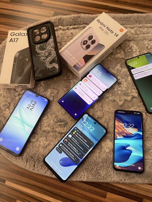 Telefoane Samsung Galaxy A17, A40,Redmi Note 14 Pro,Redmi Note 13 Pro