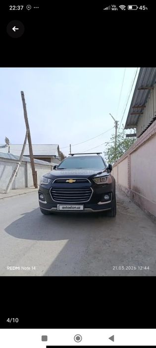 Каптива 4 сотилади 2017 йил родной краскада 138.000 пробег ранги кора