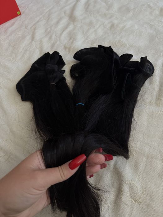 Екстеншъни от изцяло естествена коса