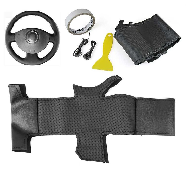 Калъф за волан шиещ Рено - Меган, Сценик, Канго / RENAULT