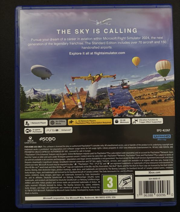 Microsoft Flight Simulator 2024 PS5