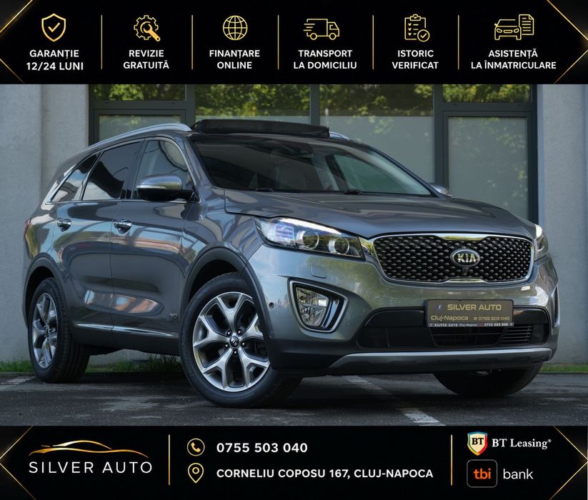 Kia Sorento Full 4X4 webasto 5 locuri Piele rate garantie