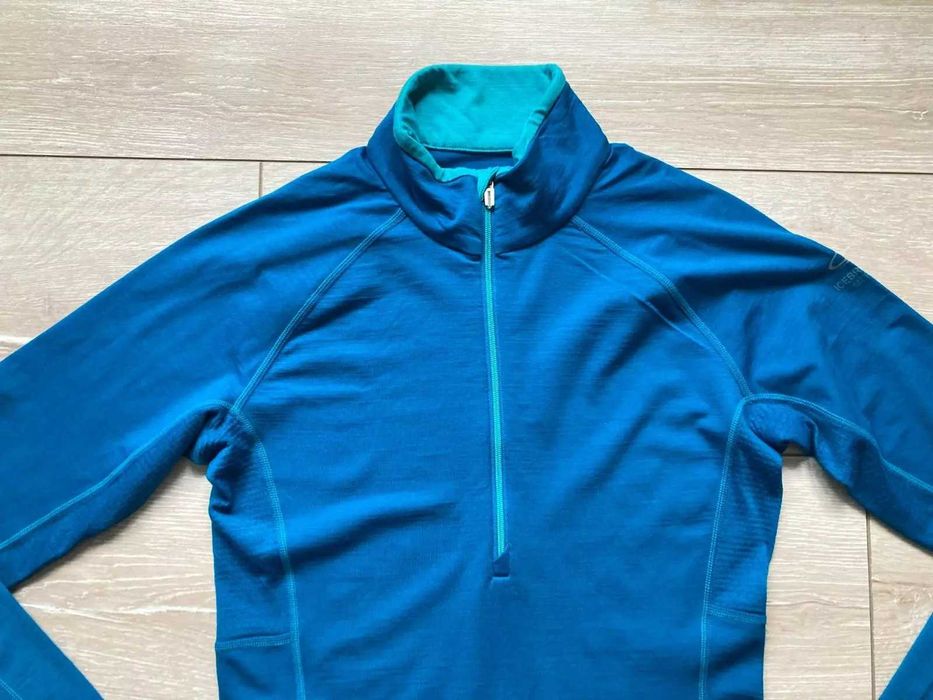Icebreaker BODYFIT ZONE Merino Wool мерино вълна блуза фланела XS