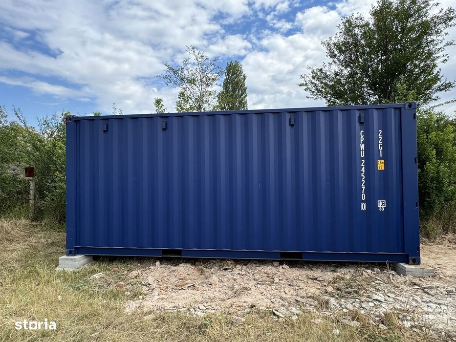 Teren 1700 mp de inchiriat Clinceni Bragadiru langa A0  + container
