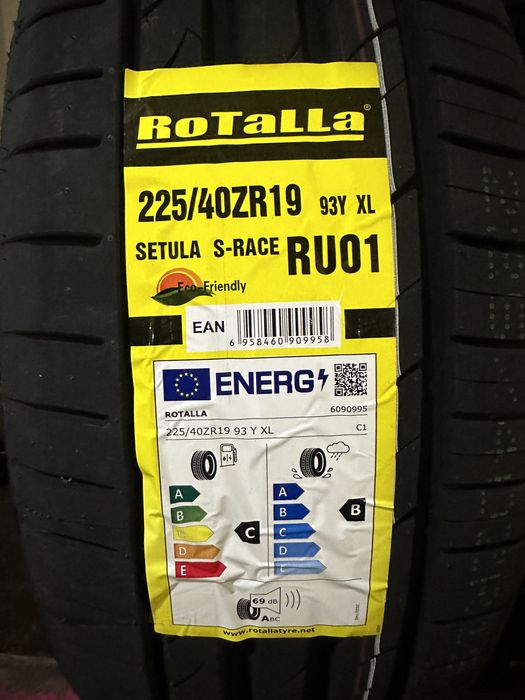 Летен Спорт Пакет ROTALLA 225/40R19 255/35R19  2254019  2553519 БОРД