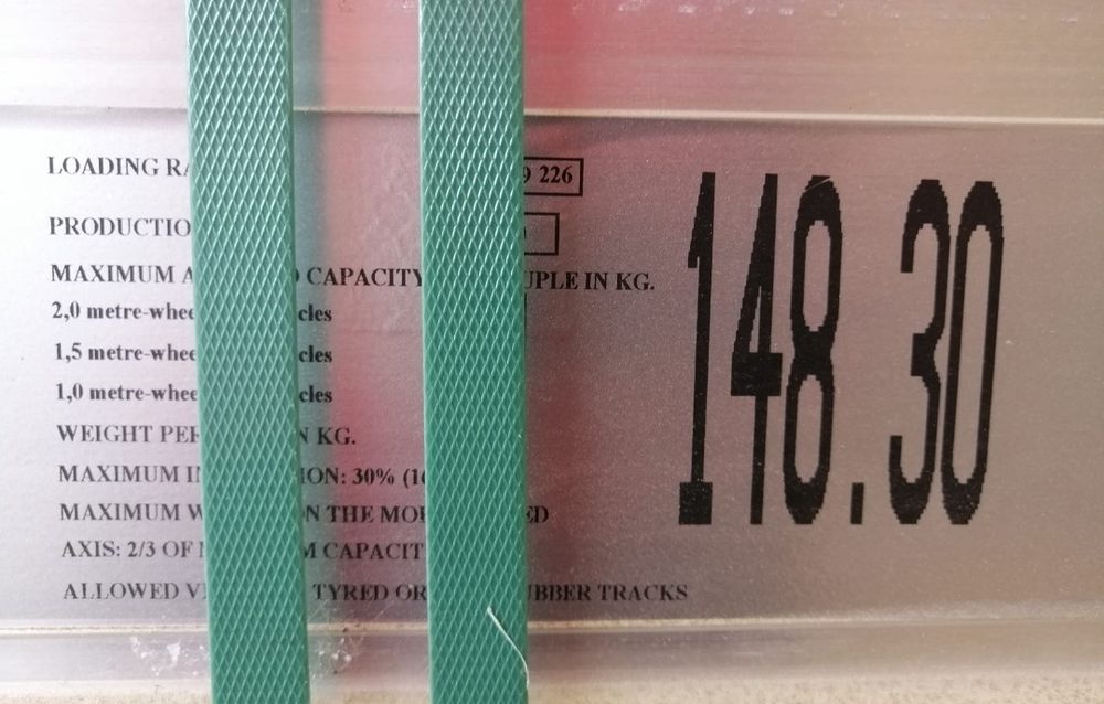 Rampa din aluminiu 3 metri lungime / 7200 kg