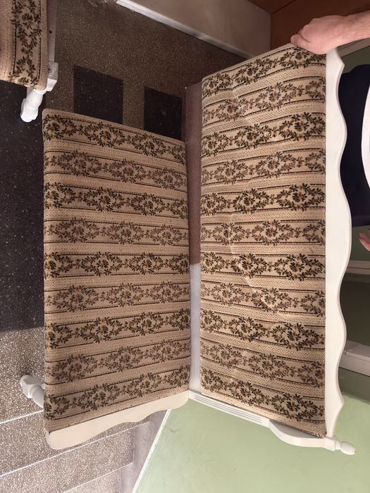 Ъглова дървена трапезна пейка за 6 човека