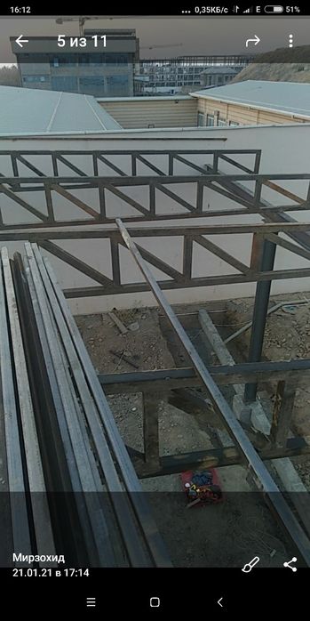 Сварщик сантехник в Ташкенте металлоконструкция