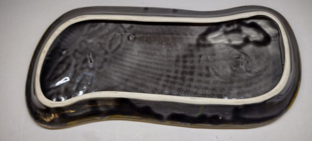 Винтидж керамично плато за сервиране или декорация Vallauris, Франция.