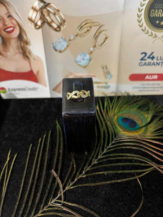Inel aur 14k 2.05g (B.59204-Tatarasi) Garantie 2 ani