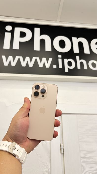 iphone 16 про. 256 gb. Златен.
