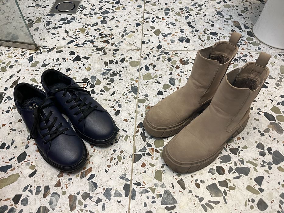 Jenny Fairy боти (10€) u ATO shoes кецове (8€)