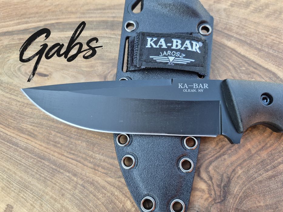 Фиксиран нож Ka Bar  Jarosz TUROK 7503 с тактическа кания