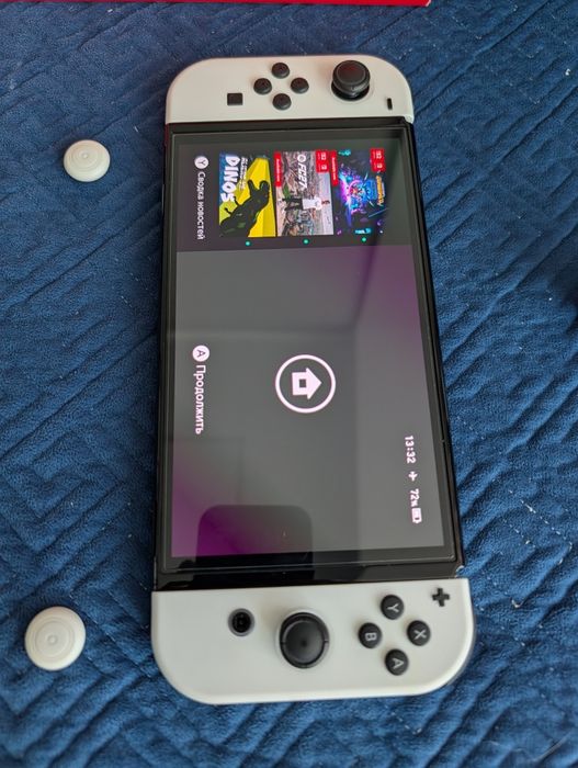 Nintendo Switch OLED белый.