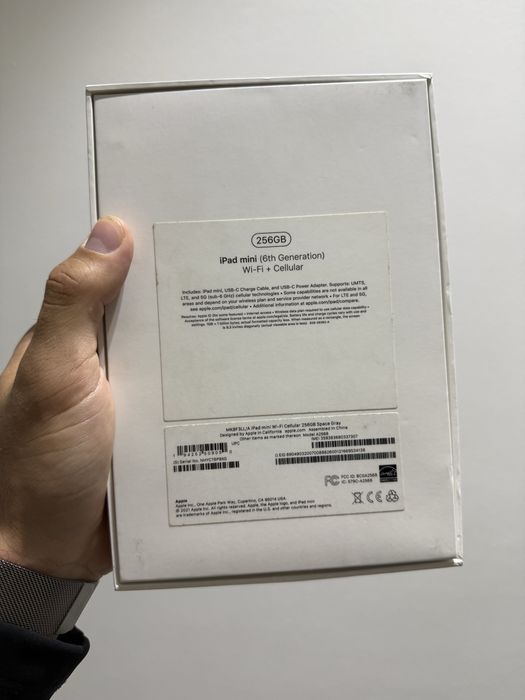 Ipad mini 6 Sim+Wifi 256gb