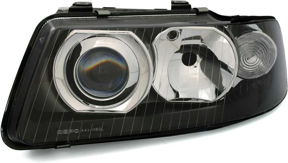 Фарове Ауди А3 8Л фейслифт дизайнерски черни затъмнени Audi A3 8L Face