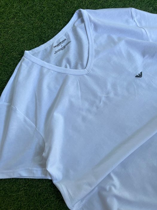 Мъжка блузка с къс ръкав : Emporio Armani Underwear V- Neck XL