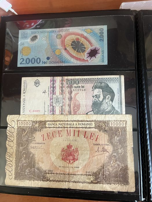 Album bancnote vechi Romania colectie completa, bancnote rare