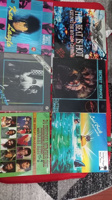 Discuri de vinyl  Italo disco Aneka, ken Laszlo