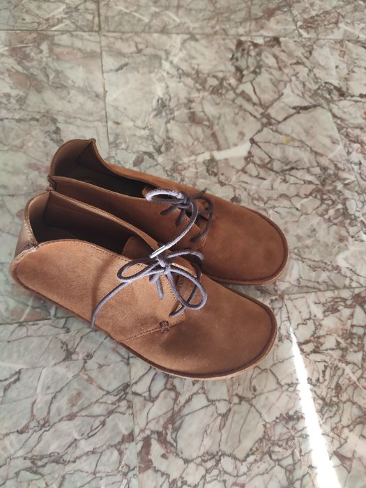 Лот от естествена кожа на маркови боти и обувки, нови и използвани