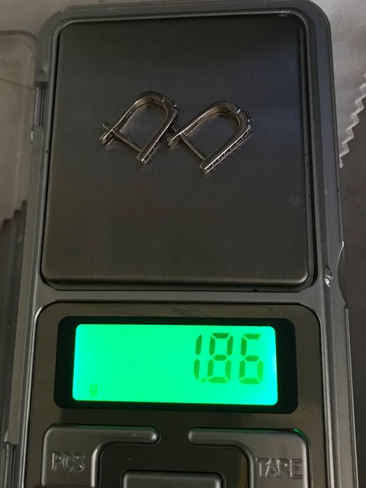 Сребърни обици проба 925