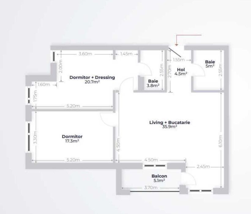 Proprietar! Apartament 3 camere MTM PIPERA LAKE