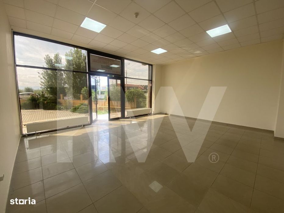 Spatiu comercial de inchiriat 132mp stradal 2 camere Turnisor Sibiu