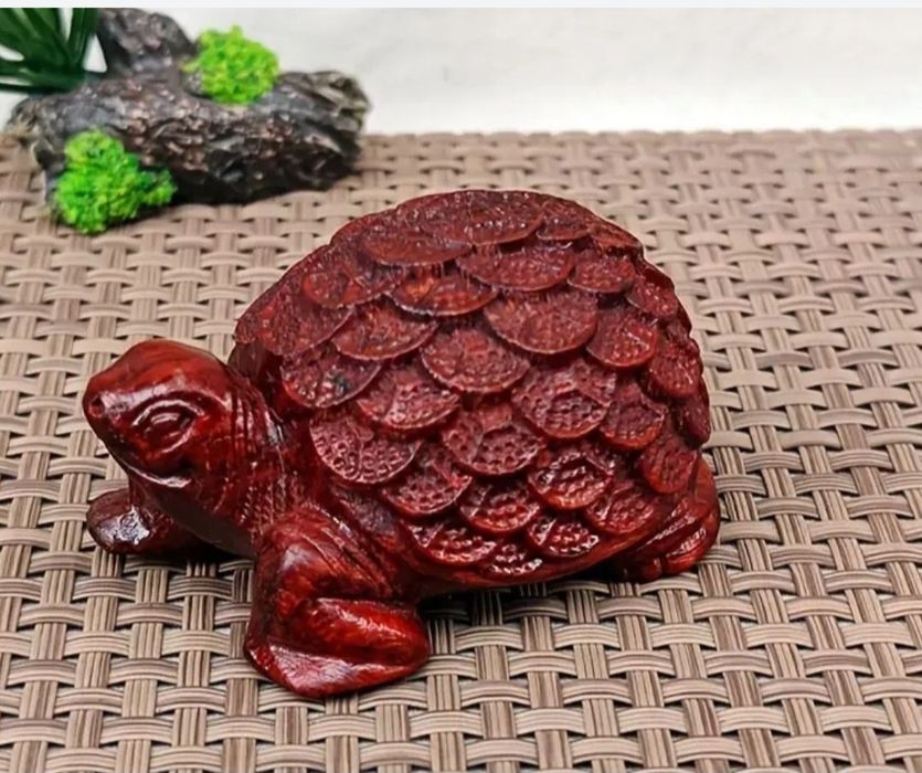 Broasca testoasa lemn trandafir.