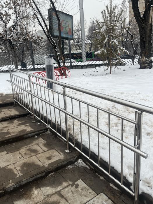 Перила  из нержавеющей стали