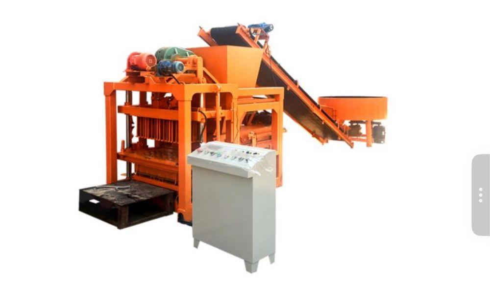 Шлакоблок аппарат QTJ4-28.  QTJ4-25