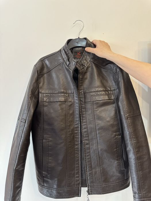 Кожаная куртка  мужская