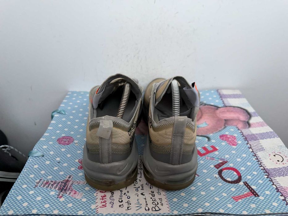 Nike Air Max 97 x OFF-WHITE Menta 2018''оригинални маратонки 41 номер