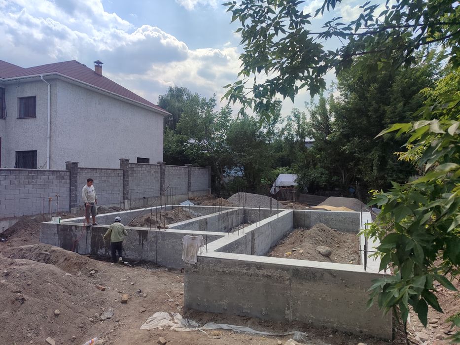 Заливаем фундамент