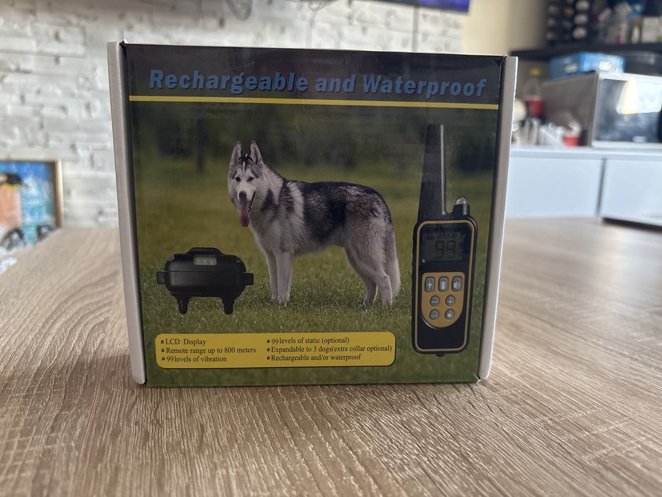 Електрически нашийник за кучета с къса козина