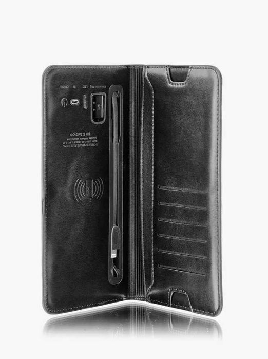 Портмоне с Powerbank Смарт Кошелек на все разъёми